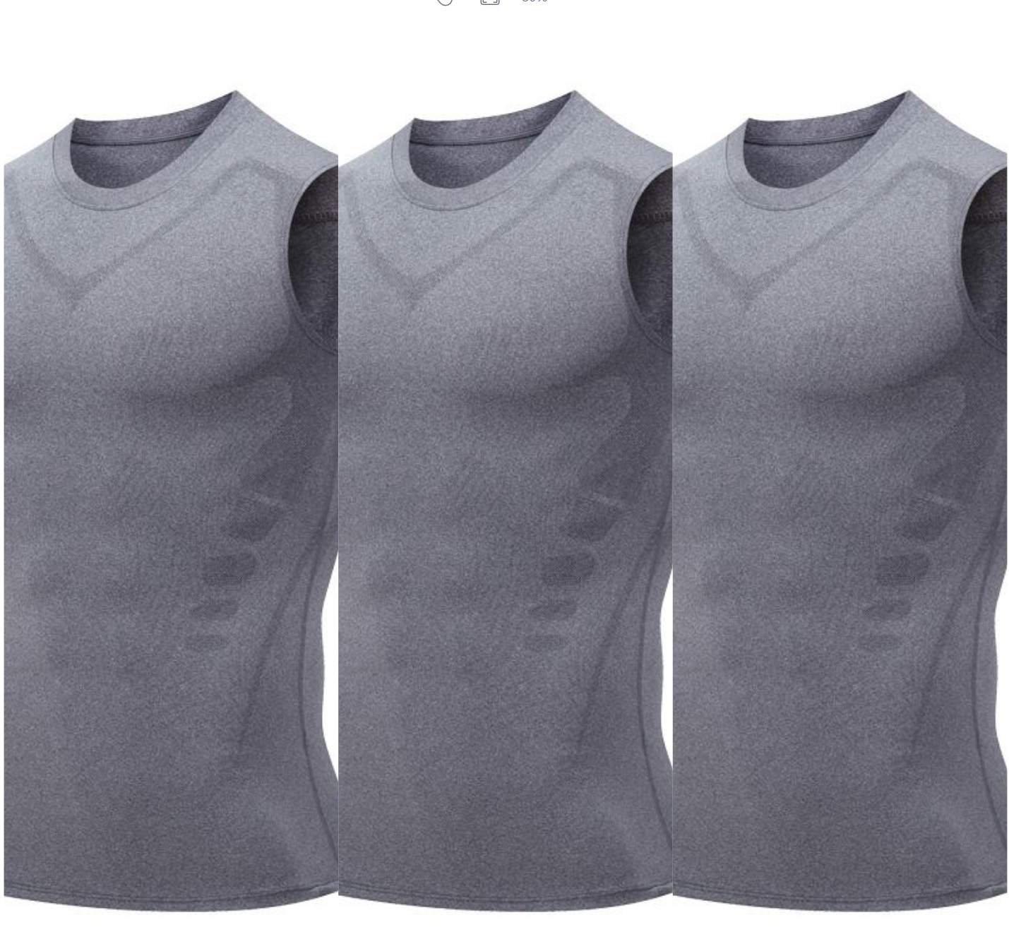 💪  Jonowa Shaping Vest – Compression & Cooling Effect – Sleeveless Body Shaper – Invisible Under Clothes 🕶️