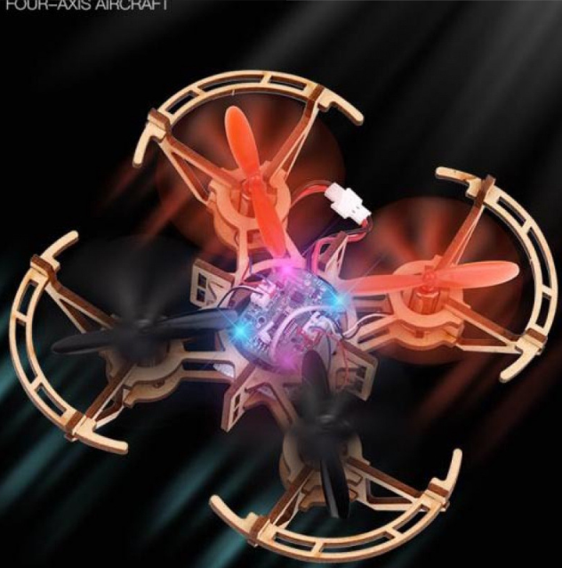 ✈️Kids DIY Wooden Drone Building Kit 🎁💥