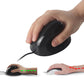 Wired Ergonomic Vertical Mouse with 3 DPI Modes, 6 Buttons