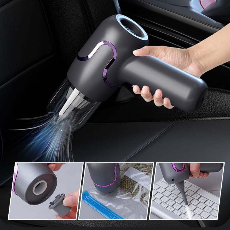 🔥Hot Sale 40% Off🔥New Upgrade 3 in 1 Compressed Air Duster/Pump & Wireless Vacuum Cleaner （✈️FREE SHIPPING）