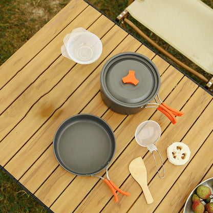 ⛺Portable Outdoor Camping Cookware Set