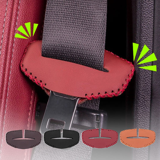 Luxury Synthetic Leather Car Seatbelt Protector