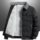 Men's Thickened Warm Vintage Lapel Jacket