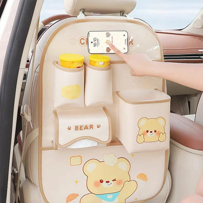 Cartoon Car Seat Back Organizer