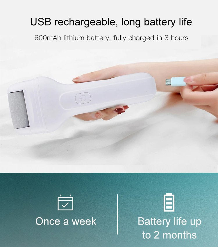 🔥Hot Sale💕Rechargeable Electric Foot Callus Remover