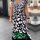 Casual Printed Short Sleeve Dress