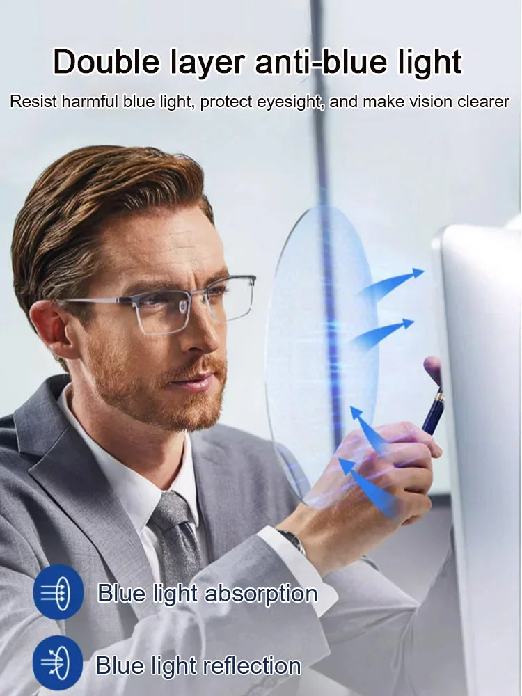 🔥 2026 Hot Sale 49% OFF🔥Ultra Light Anti Blue Presbyopic Glasses(Comes with a Free Eyewear Case)