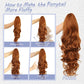 💜Limited time promotion 50%OFF💜Clip-on Wavy Ponytail Extension