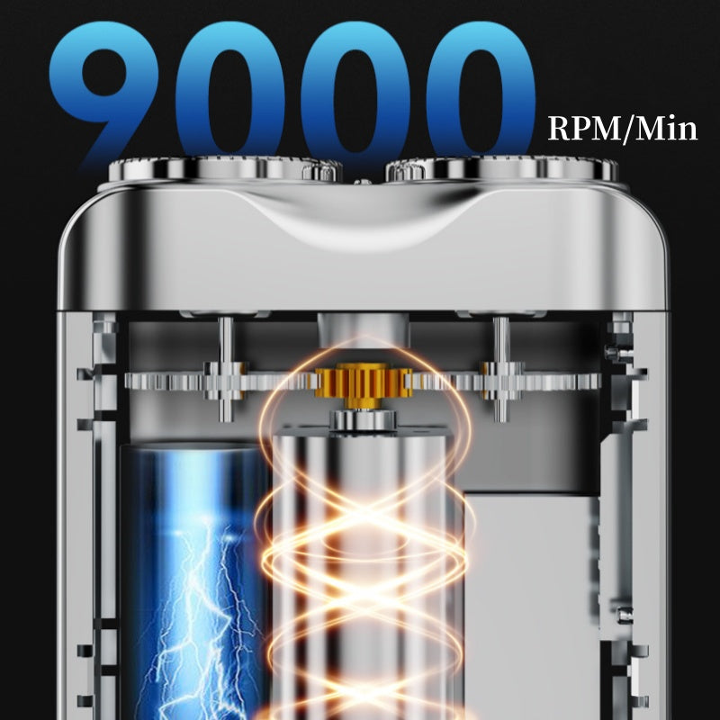 💫Men’s Waterproof Mini Electric Shaver with LED Display✨