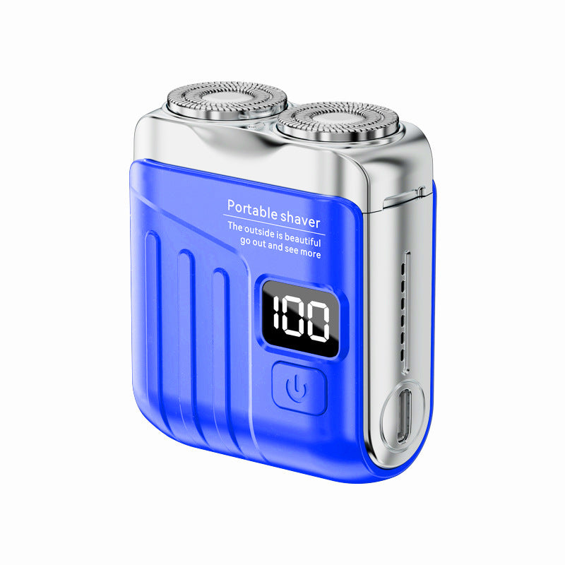 💫Men’s Waterproof Mini Electric Shaver with LED Display✨