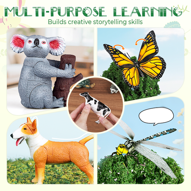 🐞 Insect & Animal Slot-Assembly Toys🎄🎁