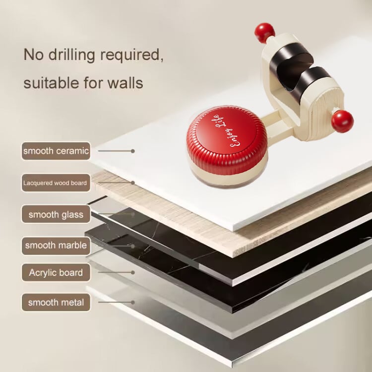 🔥Hot Sale 49%🔥Adjustable Suction Cup Shower Holder