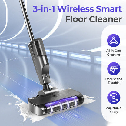 3-in-1 Wireless Smart Floor Cleaner
