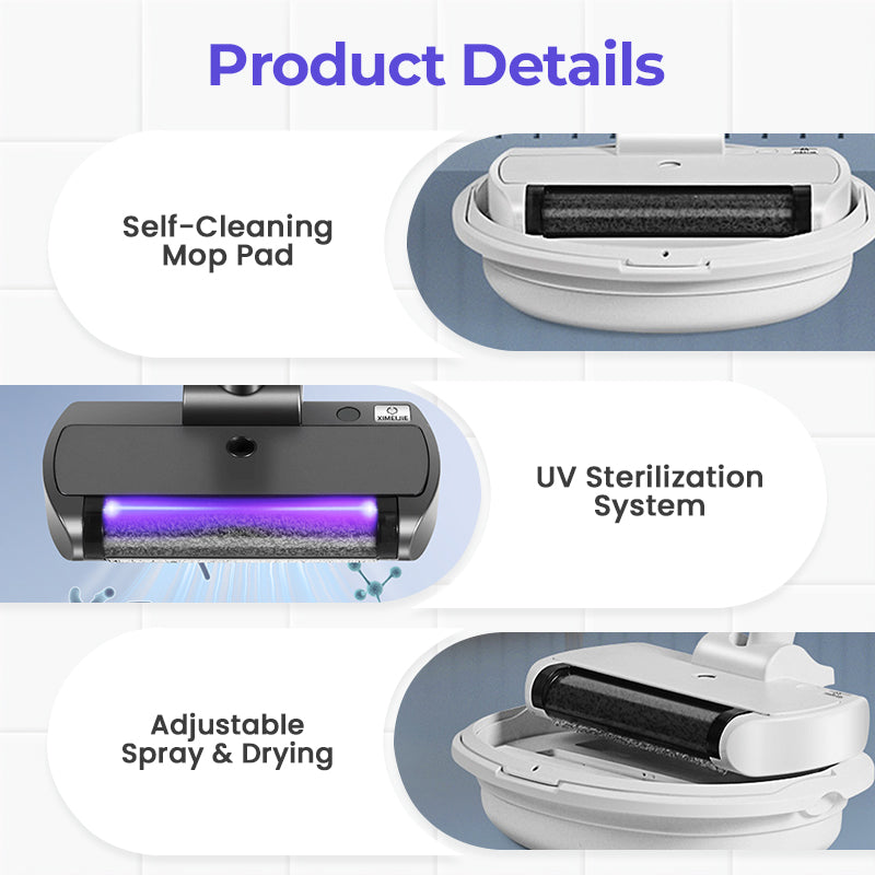 3-in-1 Wireless Smart Floor Cleaner