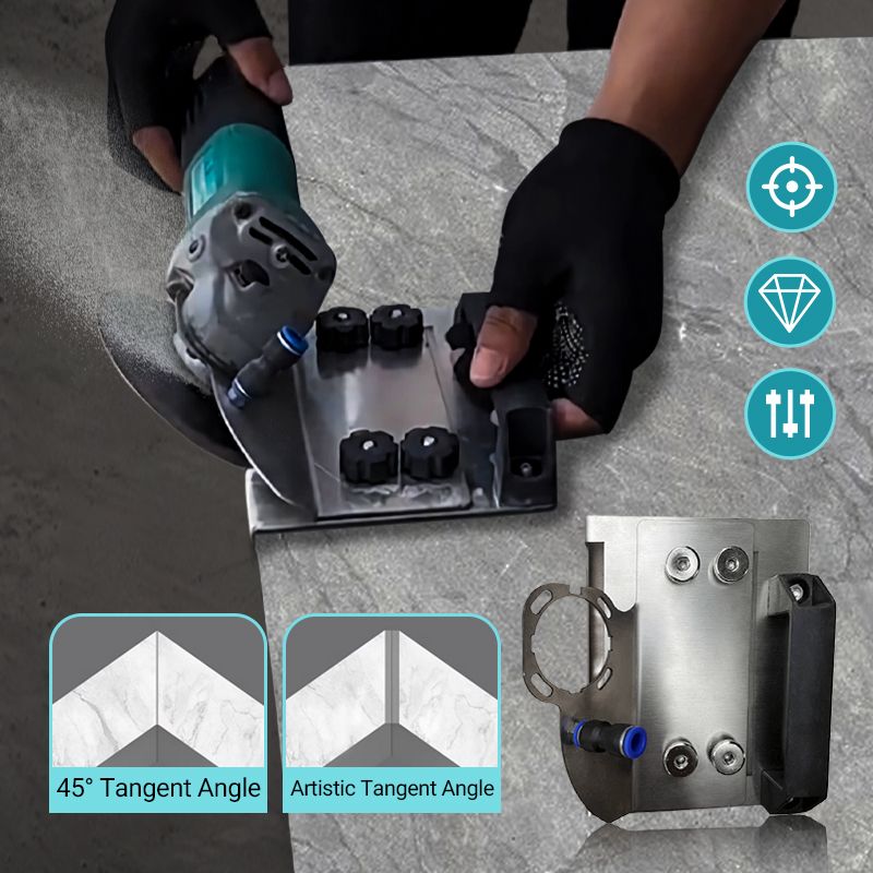 🎁2026 New Arrivals 50% OFF🔥Angle Grinder Stand for Tile 45° Chamfer Cutting