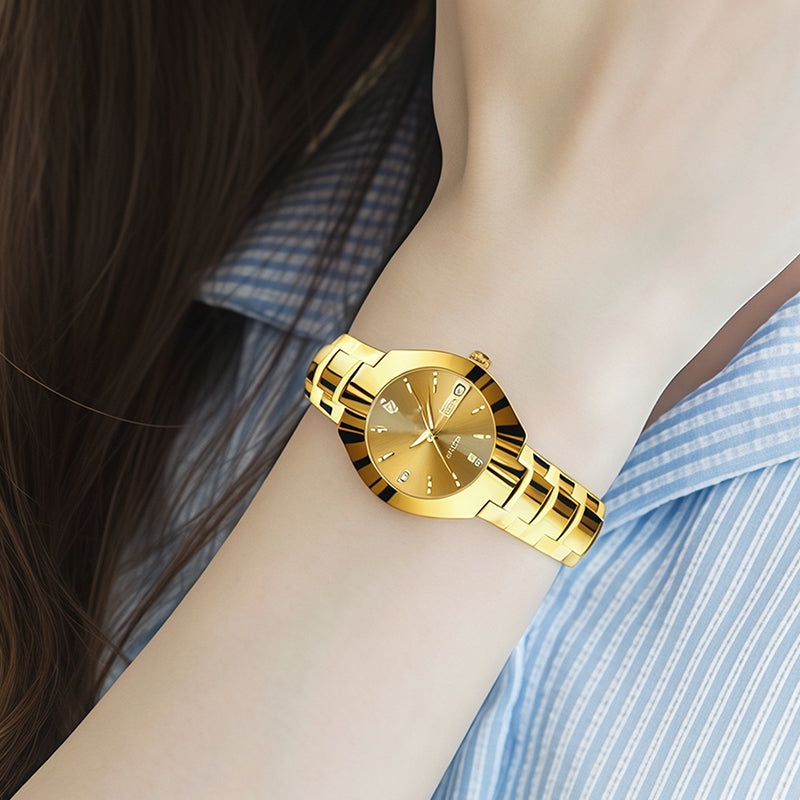 Women's Stylish Waterproof Bracelet Watch