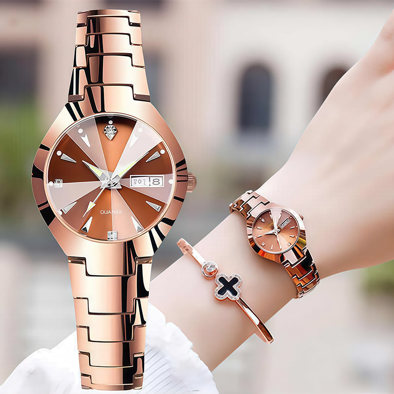 Women's Stylish Waterproof Bracelet Watch