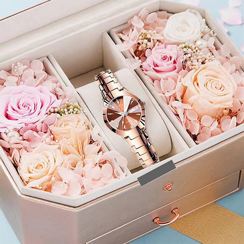 Women's Stylish Waterproof Bracelet Watch