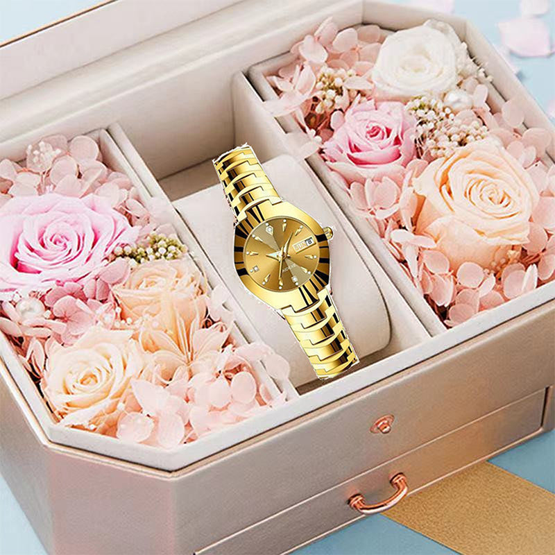 Women's Stylish Waterproof Bracelet Watch