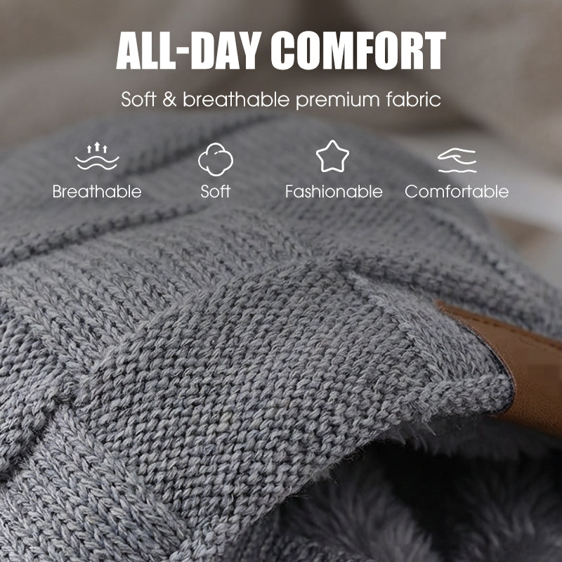 Winter Warm Beanie Hat with Face Cover