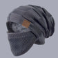 Winter Warm Beanie Hat with Face Cover