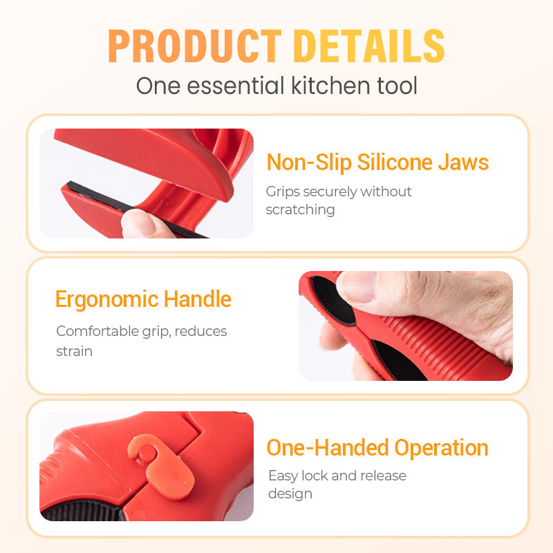 🌟Buy more Save more🌟3-in-1 Silicone Bowl and Plate Clamp