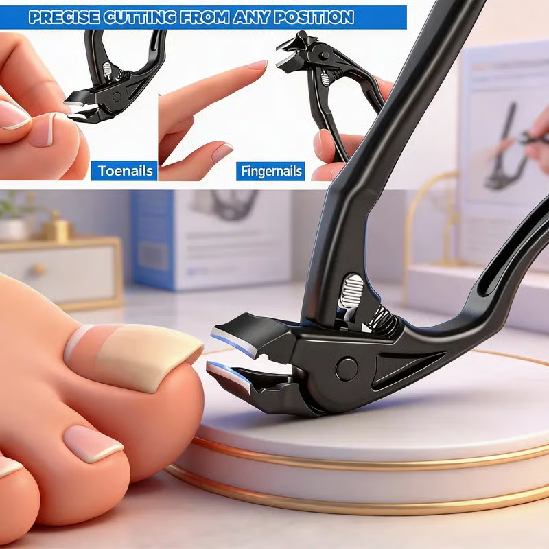 📐 2026 Trending | Curved Blade Nail Clipper | Precise & Smooth Cut 💅【-50%】