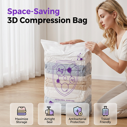 🧳Buy 2 Get 1 Free✨Space Saving Vacuum Storage Bags for Home Use – Reusable & Airtight