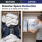 🧳💨 50% OFF! No‑Pump Vacuum Storage Bags – Press & seal, no pump needed. Saves 80% space, keeps clothes dry & dust‑free. Perfect for bulky bedding & off‑season gear.🛏️🗄️