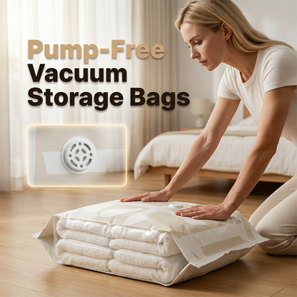 No Pump Vacuum Storage Bags