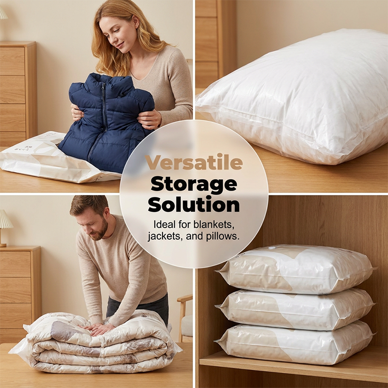 No Pump Vacuum Storage Bags