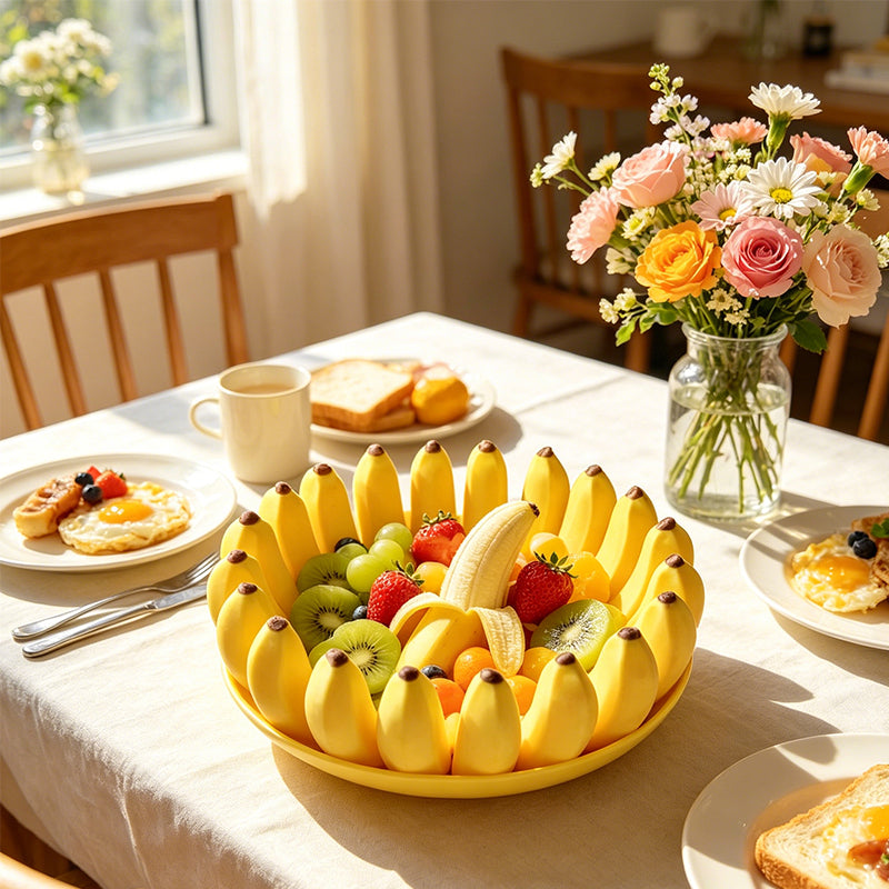 ⏰️Limited 50% OFF!!🍌Creative Banana Shape Fruit Bowl-sculptural design✨